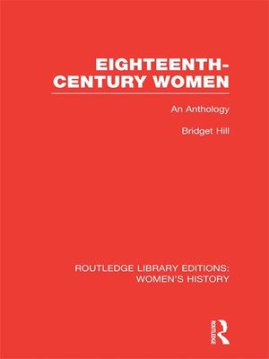 cover image of Eighteenth-century Women